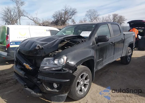 2015 Chevrolet Colorado Z71 z USA, uszkodzony, nr VIN 1GCGTCE36F1163135